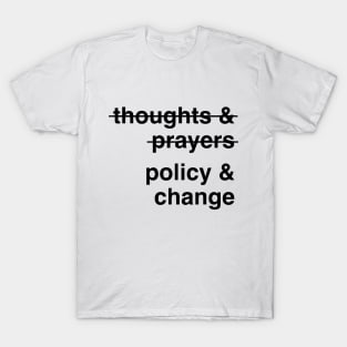 Policy and Change v1 T-Shirt